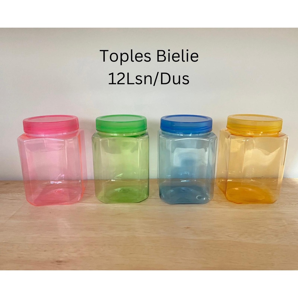 [4pcs] - Toples Bielie plastik 4 warna 1,5L