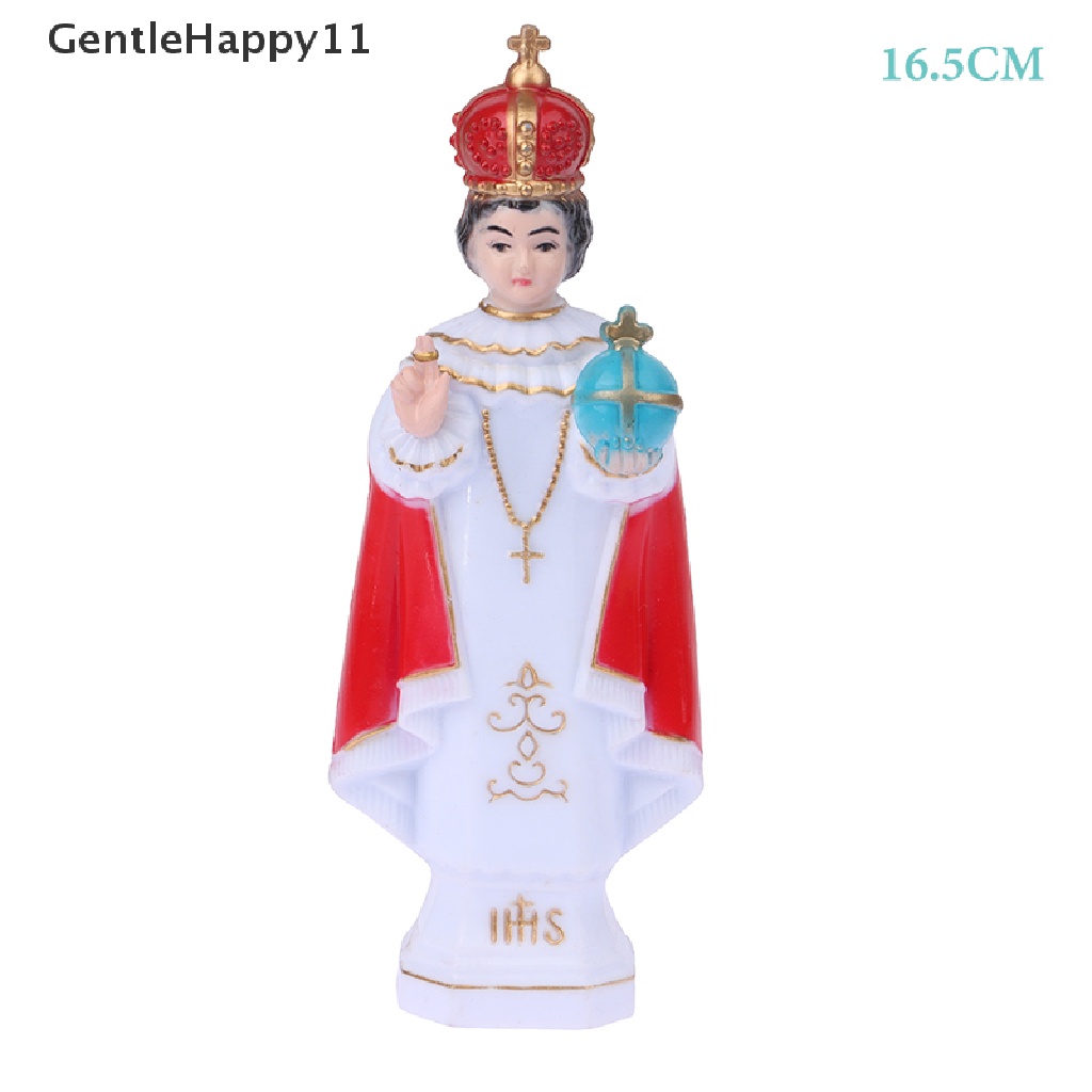 Gentlehappy 1Pc Patung Yesus Tokoh Agama Patung Bercahaya Souvenir Kristen Katolik Hadiah Tabletop Figurine Patung Dekorasi Rumah id