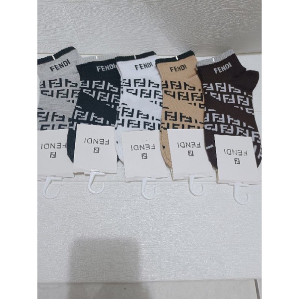 KAOS KAKI FASHION FENDI PENDEK