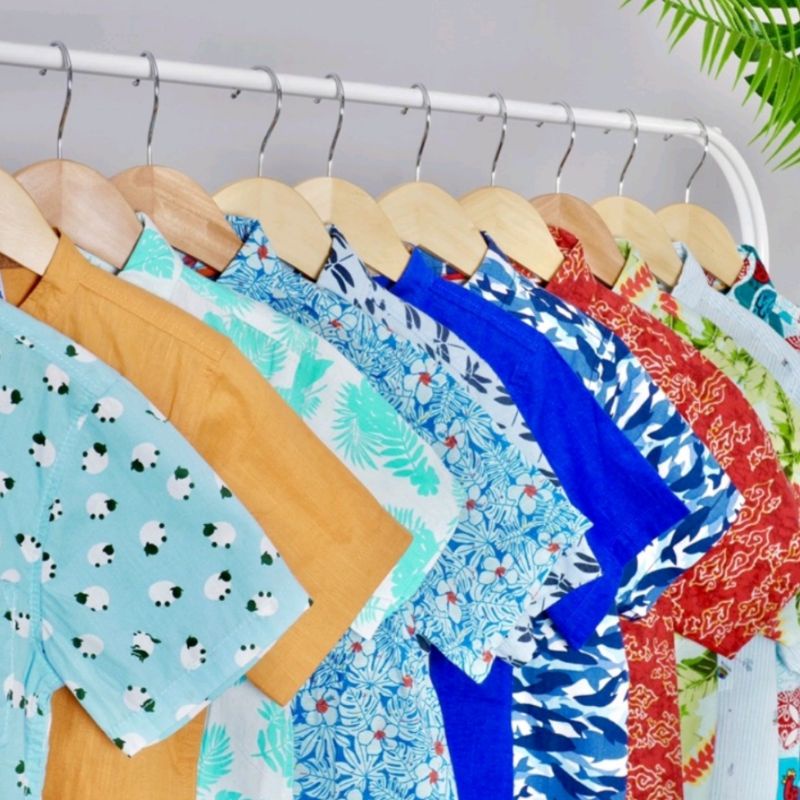 Kemeja anak brand Baby Popeye original