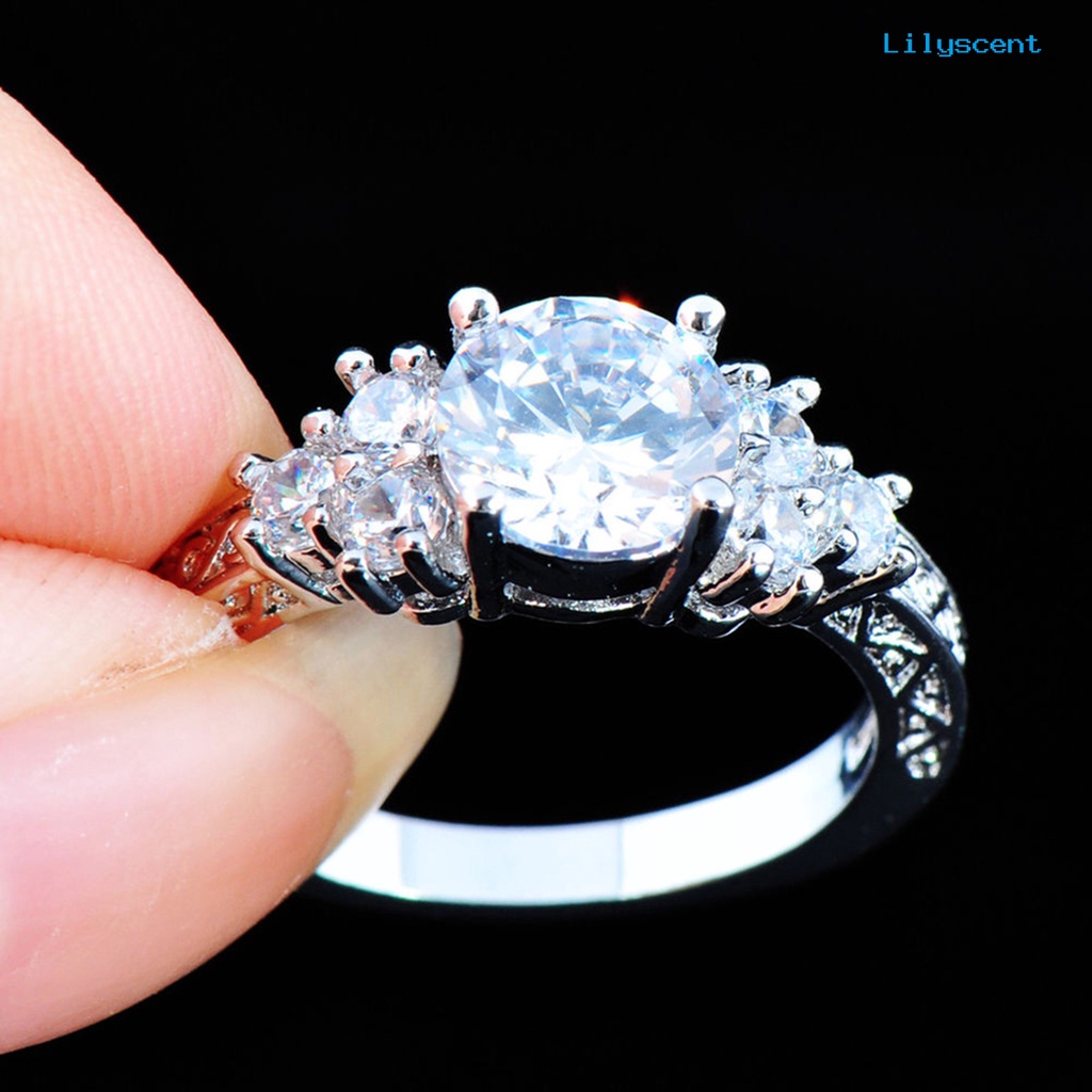 [LS] Woman Ring Cincin Kawin Cupronickel Mengkilap Tahan Luntur Untuk Pernikahan