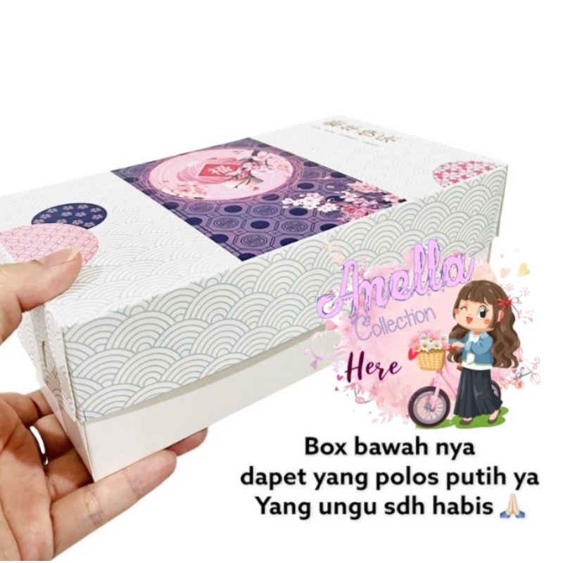 

Box Cartoon 22 x 12 x 7 cm Tema CNY Imlek Ungu