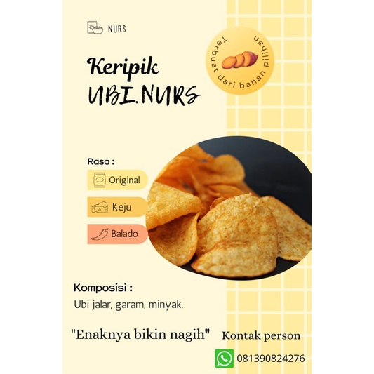 

READY KERIPIK UBI NURS