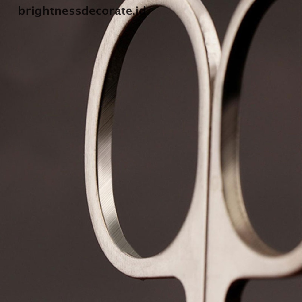 [Birth] Kepala Bulat Lengkung Kumis Hidung Telinga Hair Remover Scissor Trimmer Safety Scissor [ID]