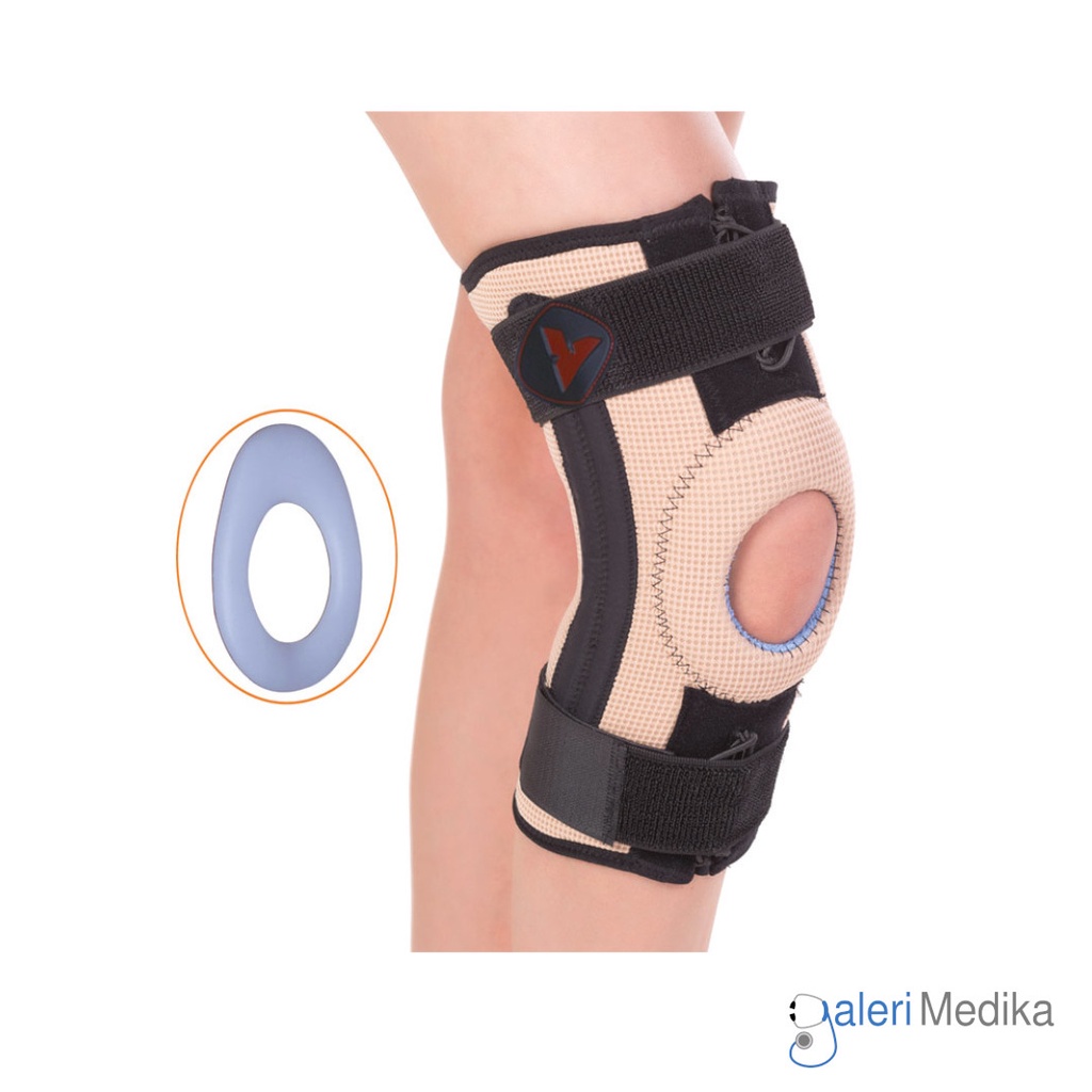 Pelindung Lutut Variteks 163 TX Knee Brace With Flexible Stays / Deker Lutut / Knee Support