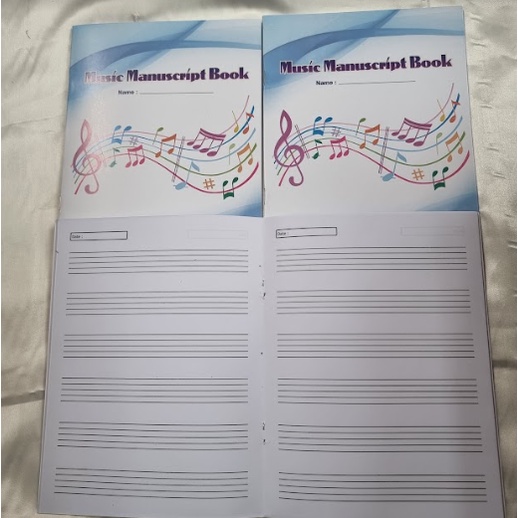 

BAYAR DI TEMPAT Buku tulis musik garis lima