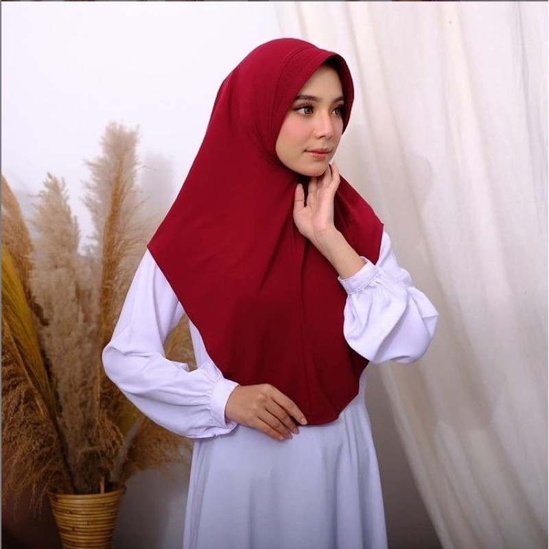 Hijab Bergo Pet PENGUIN PREMIUM VIQAST - Jilbab nyaman murah adem kerudung bergo penguin khimar instant jersey kualitas PREMIUM