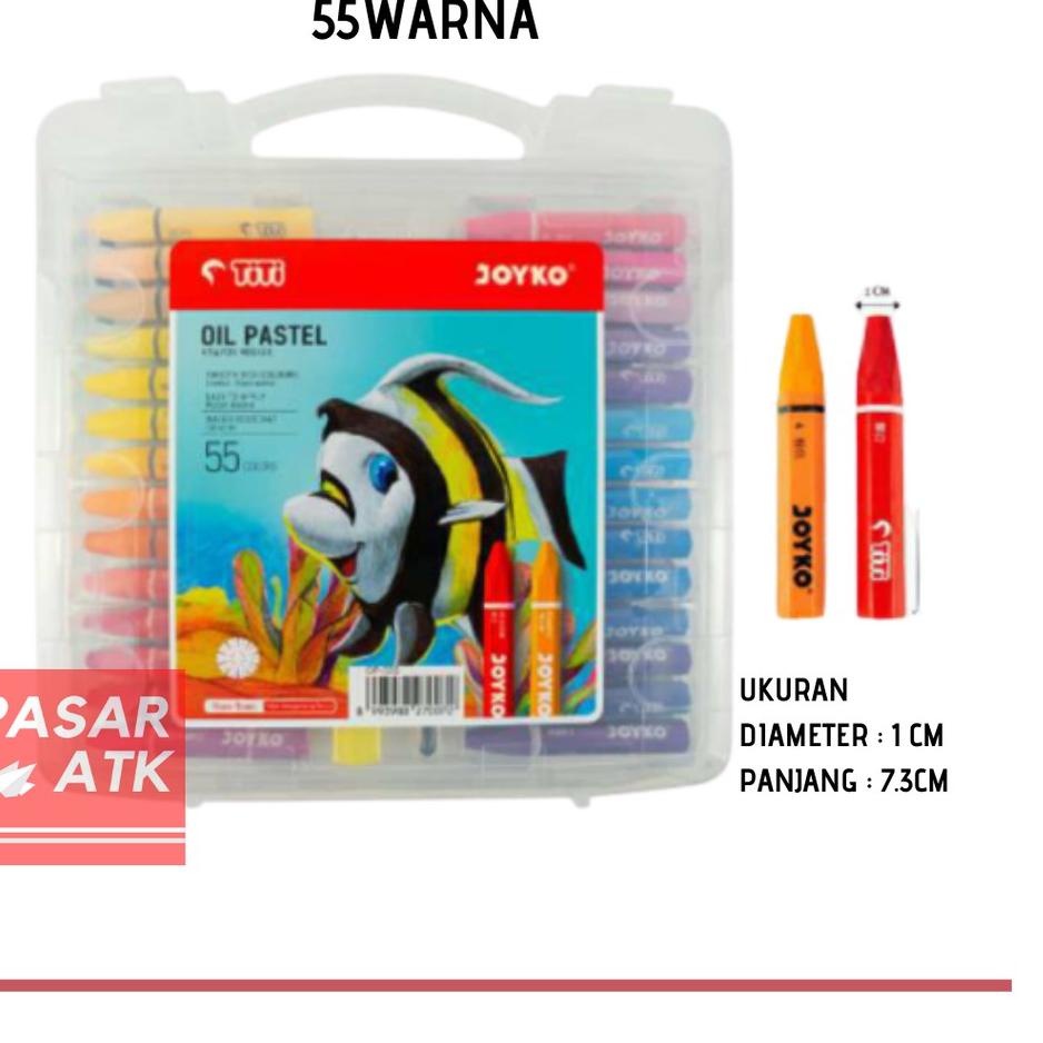 

Baru!! Crayon TITI JOYKO 55 Warna