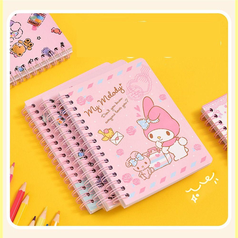 Nanas A6 Notepad Pochacco Kouros Akun Tangan Tahan Air Tahan Minyak Lovely Coil