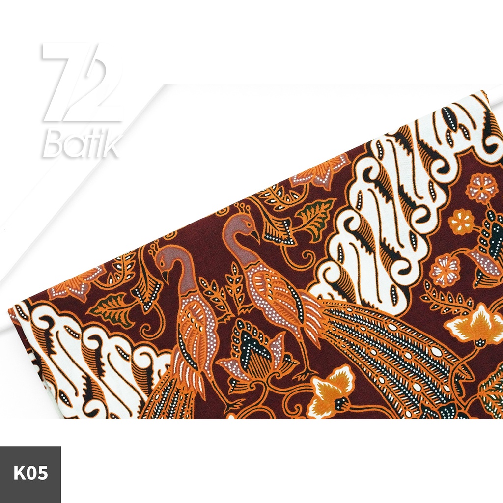 KAIN BATIK PREMIUM Bahan Katun Motif Parang Kembar Coklat 722733 Cap 72 Jarik Jarit Samping Kebat Panjang Batik Katun Modern Premium Bahan Seragam Batik Pernikahan Kantor Keluarga Murah Kamen Jadi Batik Bali Lembaran