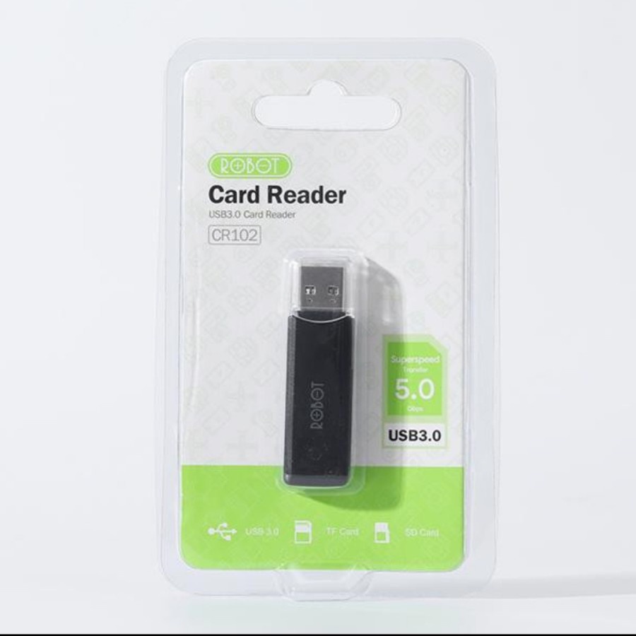 Robot CR102 Card Reader All in One USB 3.0 For TF SD MICRO SD SDXC MMC