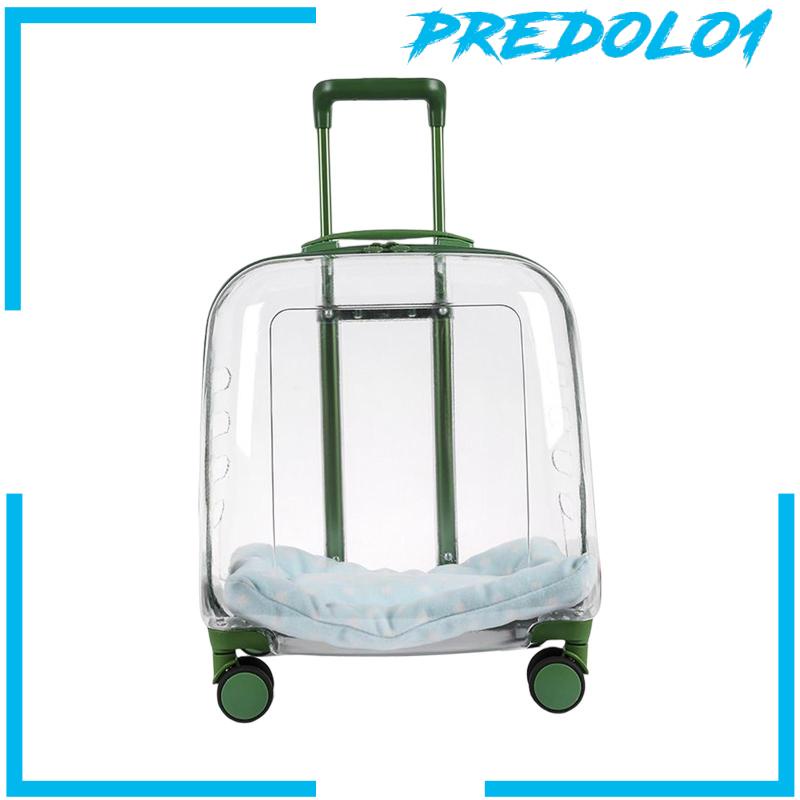 [Predolo1] Pet Trolley Case Multifungsi Ringan Perjalanan Pendek Anjing Gendong