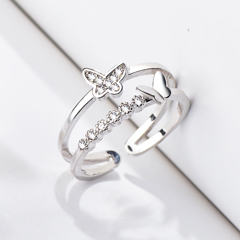 7PCS/COD✨Cincin N1ke gaya Korea Untuk Pria Dan Wanita TN-22