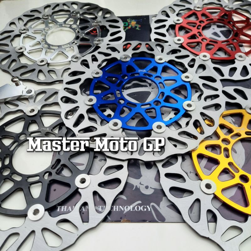 piringan beat lebar 260mm floating cnc kymsaco kimsaco piringan disc depan modifikasi cnc bintang kymsaco original beat vario110 scoopy genio