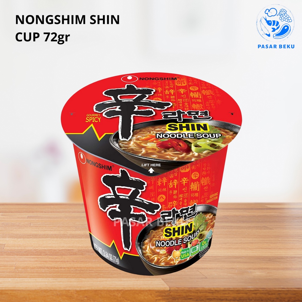 

Mie Cup Nongshim Shin Cup 72 Gram Mie Ala Korea Viral Pasar Beku Padang