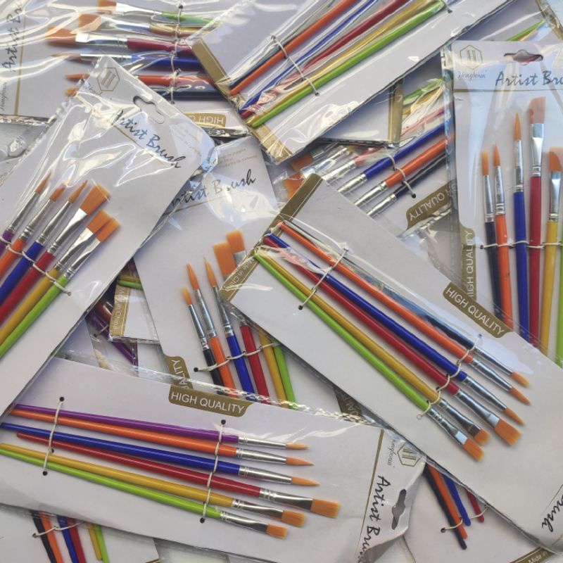 

kuas lukis set isi 6pcs