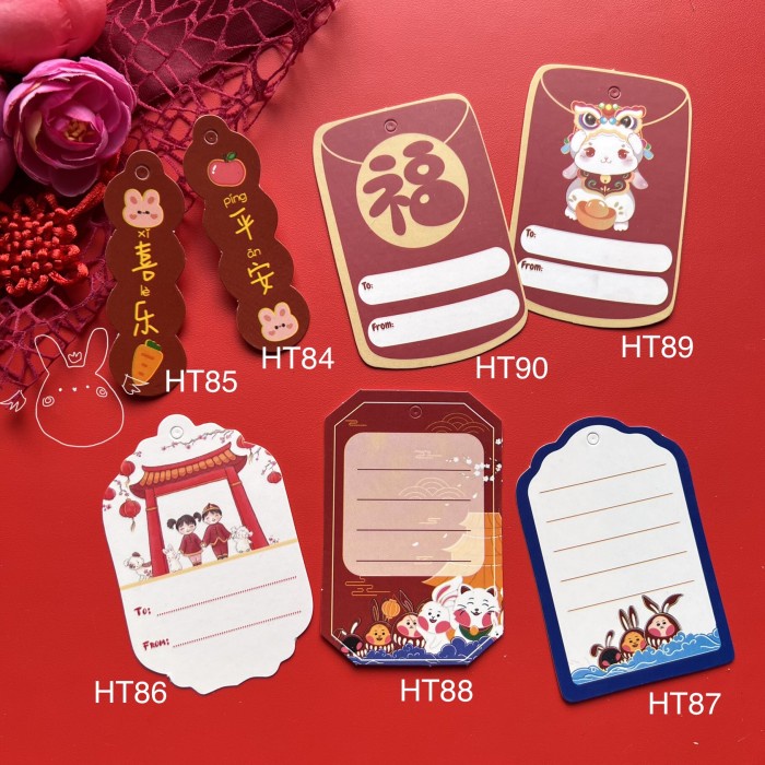 

HANGTAG Imlek| Mooncake| Gantungan Sincia| Kelinci| Tag Rabbit