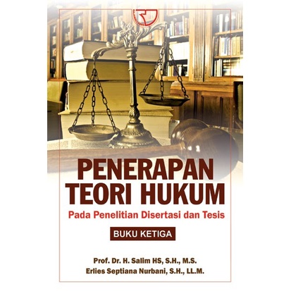 

Buku Penerapan Teori Hukum Iii Salim Hs