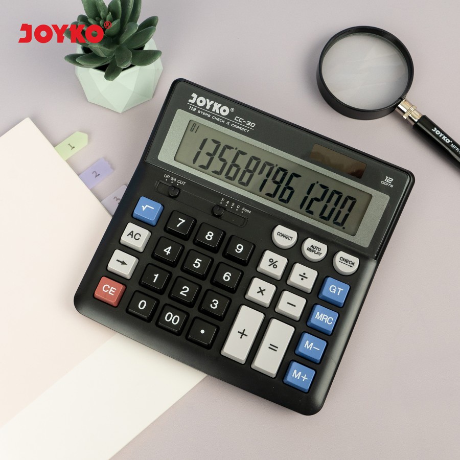 Calculator / Kalkulator Joyko CC-30 / 12 Digits / Check Correct