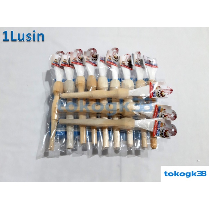 

Kuas Kayu 0,5 inch KUDA 1 Lusin