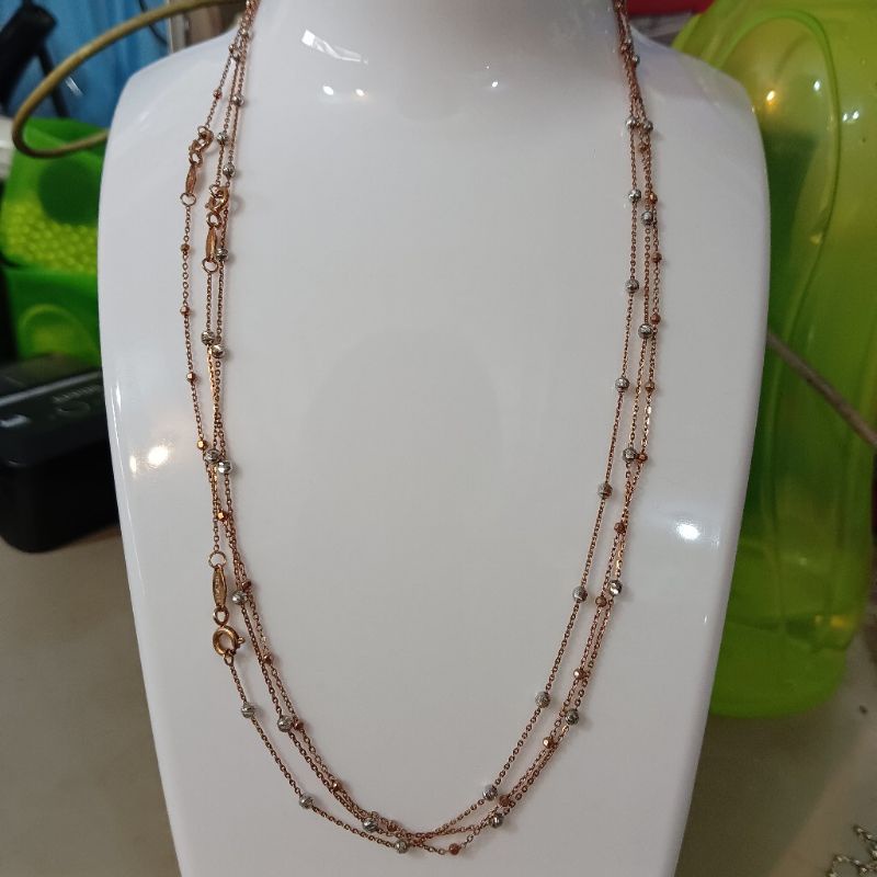 Kalung Jedar Merica 750|16K UBS kombinasi warna