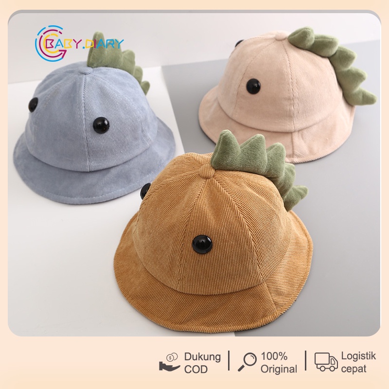 [COD] Topi anak / topi dinosaurus anak lucu / topi nelayan topi ember anak laki-laki dan perempuan