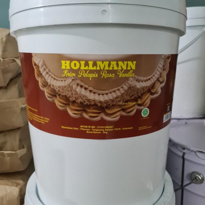 

1 EMBER Hollmann Buttercream 8kg pail / hollman original vanilla