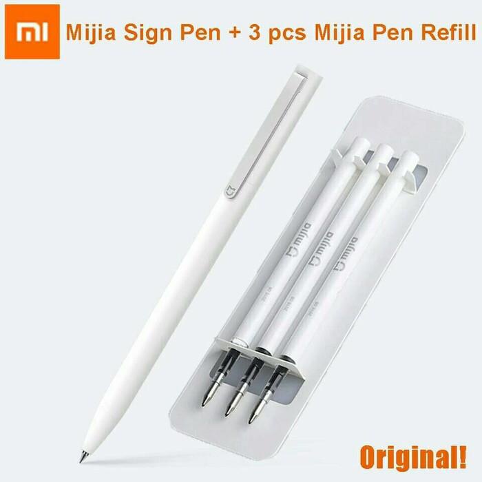 

Pulpen Sign Pen plus Refill Isi Ulang Tinta Ink ATK EMP48