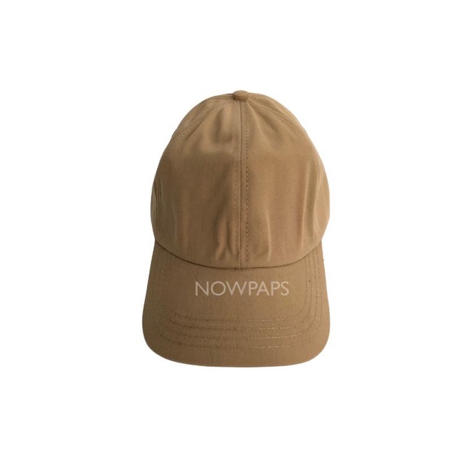 topi polos cream baseball caps pria / wanita pengait stenlis New