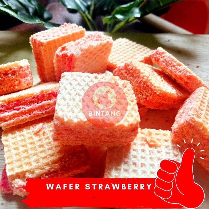 

Wafer strawberry 500 gr