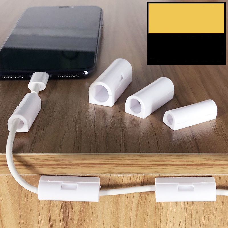 Klip Kabel Organizer Drop Wire Holder/Pengatur Kabel Perekat Diri Manajer Kabel Penjepit Tetap Penggulung Kawat