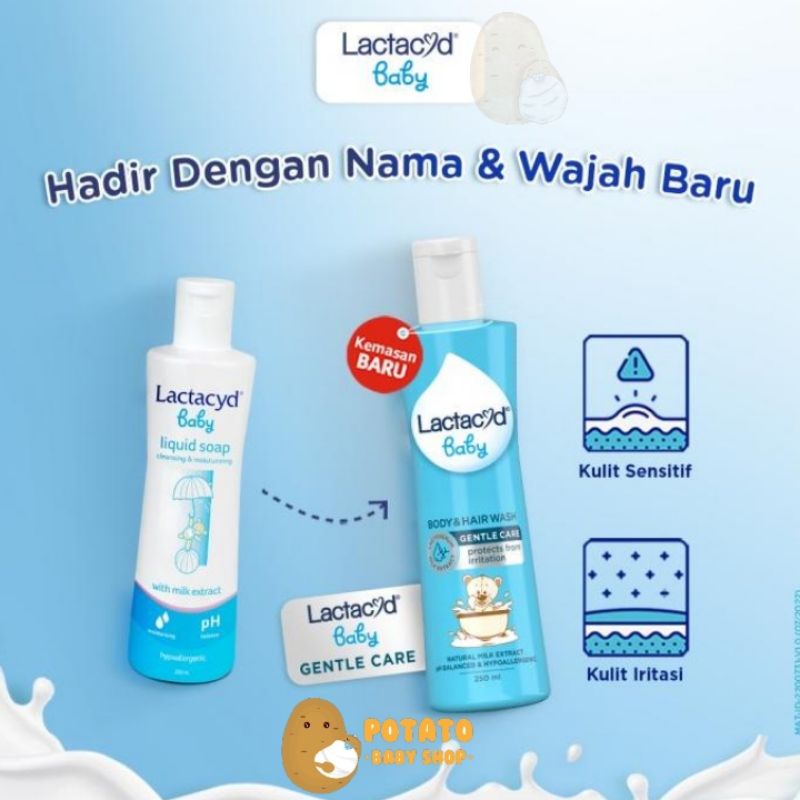 LACTACYD BABY BODY &amp; HAIR WASH