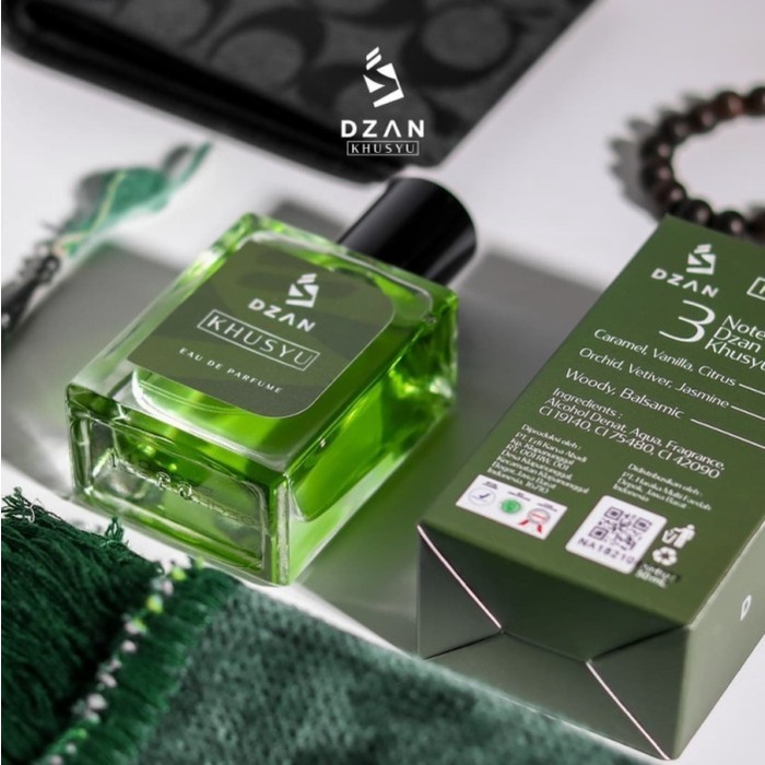 Terlaris Parfum sholat non alkohol tahan lama pria wanita original halal bpom minyak wangi dzan khus