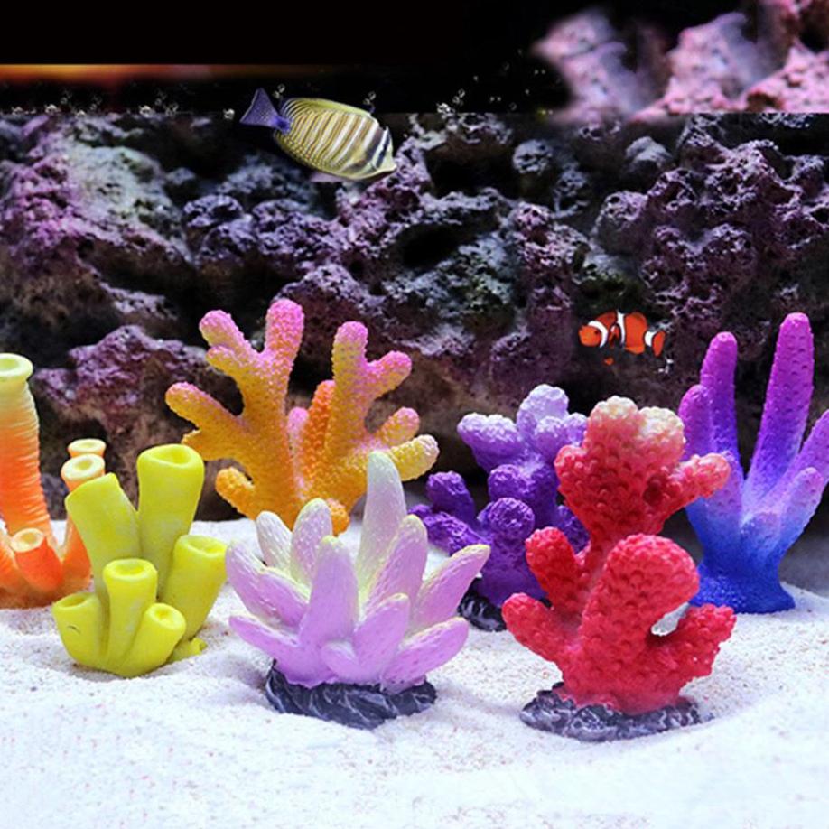 ⚡TOK SIAP 【COD Hiasan aquarium karang buatan, karang buatan aquarium, dekorasi aquarium karang buata
