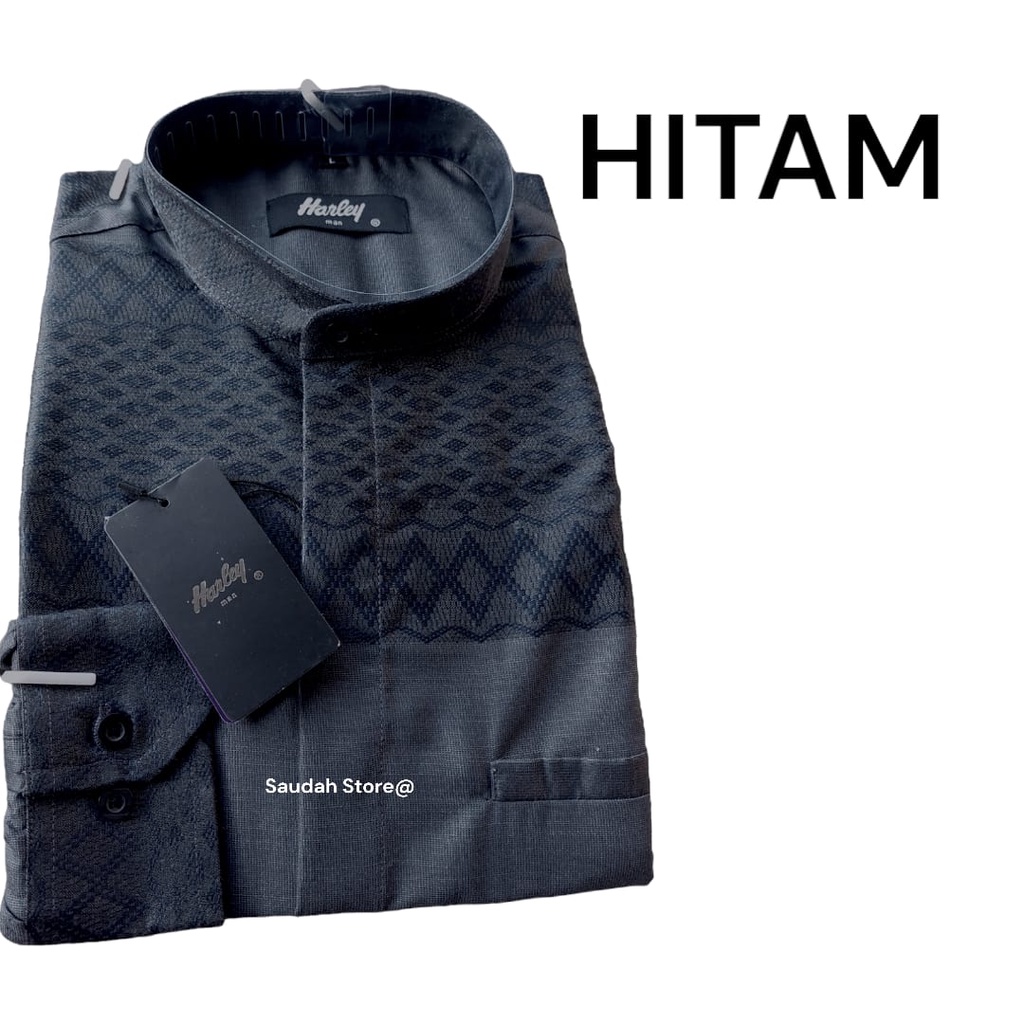 Koko/ Kemko Harley warna hitam polos ready stock