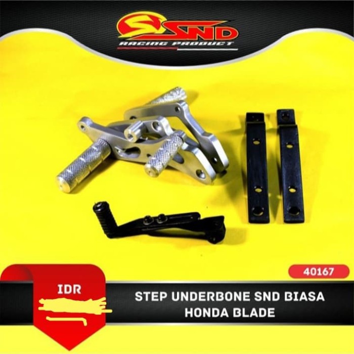 Footstep Step Underbone Honda Blade Dan Revo Absolute