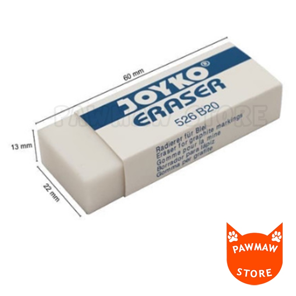 

Penghapus Joyko ER-20 BL Besar Putih ( PCS )