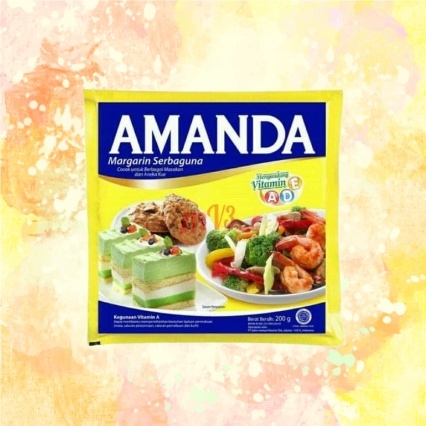 

Amanda - Margarin Serbaguna - 200 gram