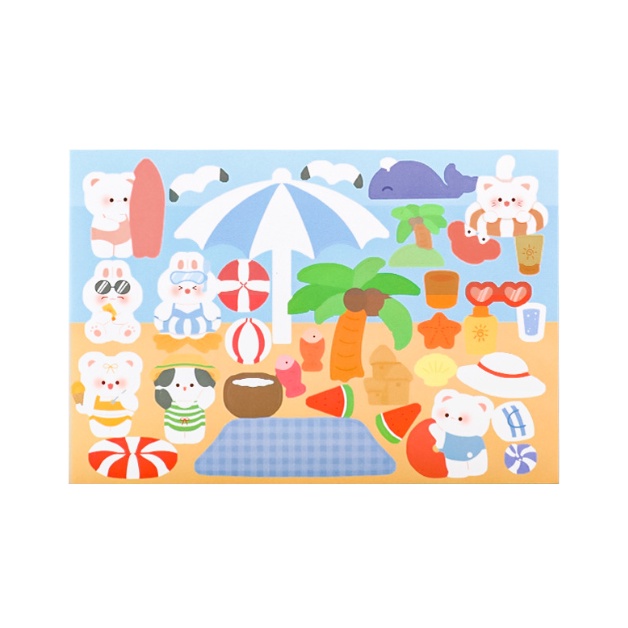 

J2 - Stiker kreatif hiasan motif lucu sticker dekorasi