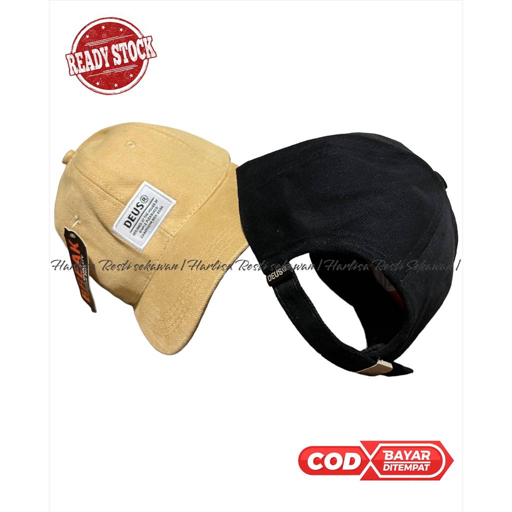 Topi distro pria wanita baseball cap DEUS