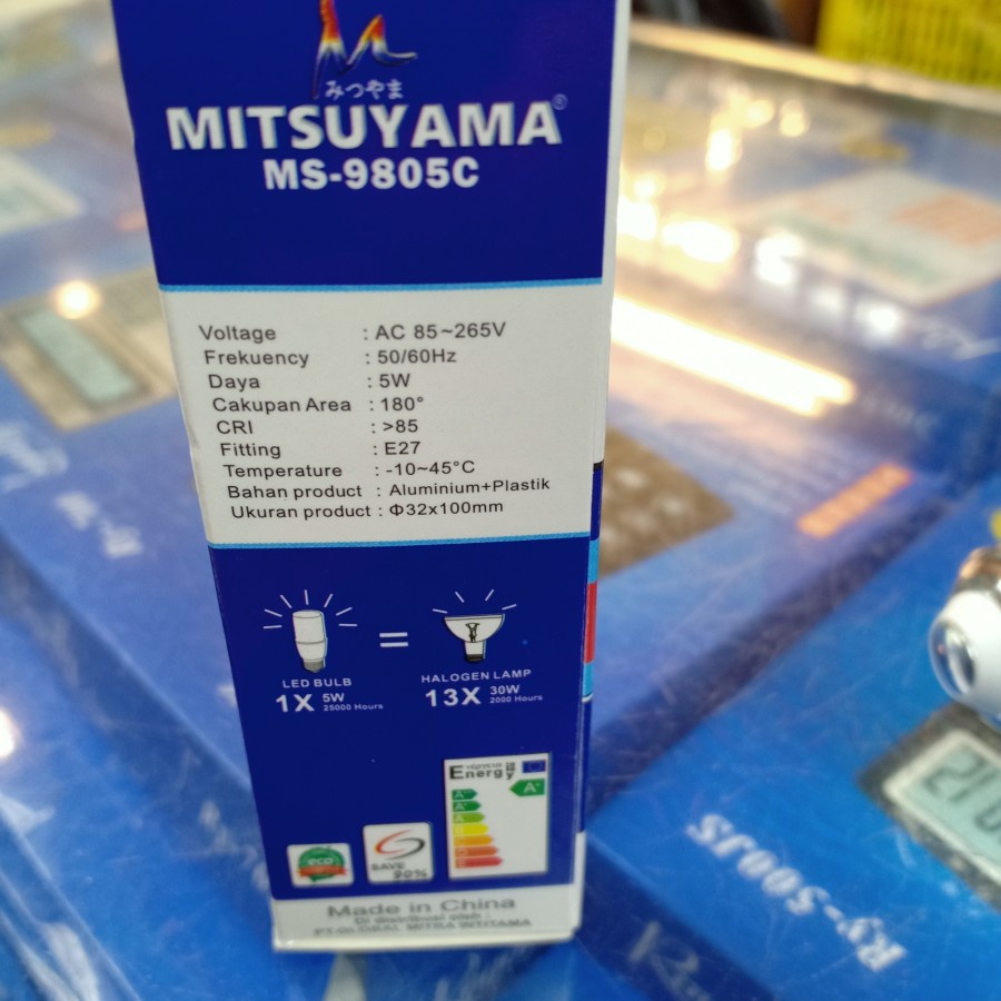 Lampu Led 5w Mitsuyama MS-9805c - Lampu LED Tube Led MS 9805c