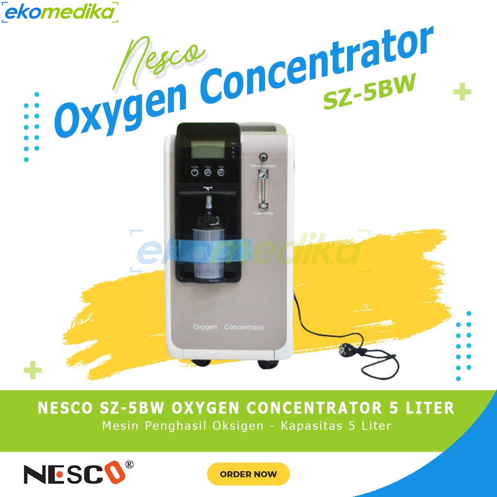 Oxygen Concentrator 5 Liter NESCO SZ-5BW Oksigen Concentrator 5 L / Alat Penghasil Oksigen O2