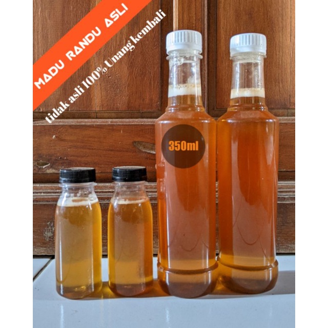 

madu asli multiflora 350ml/500gr