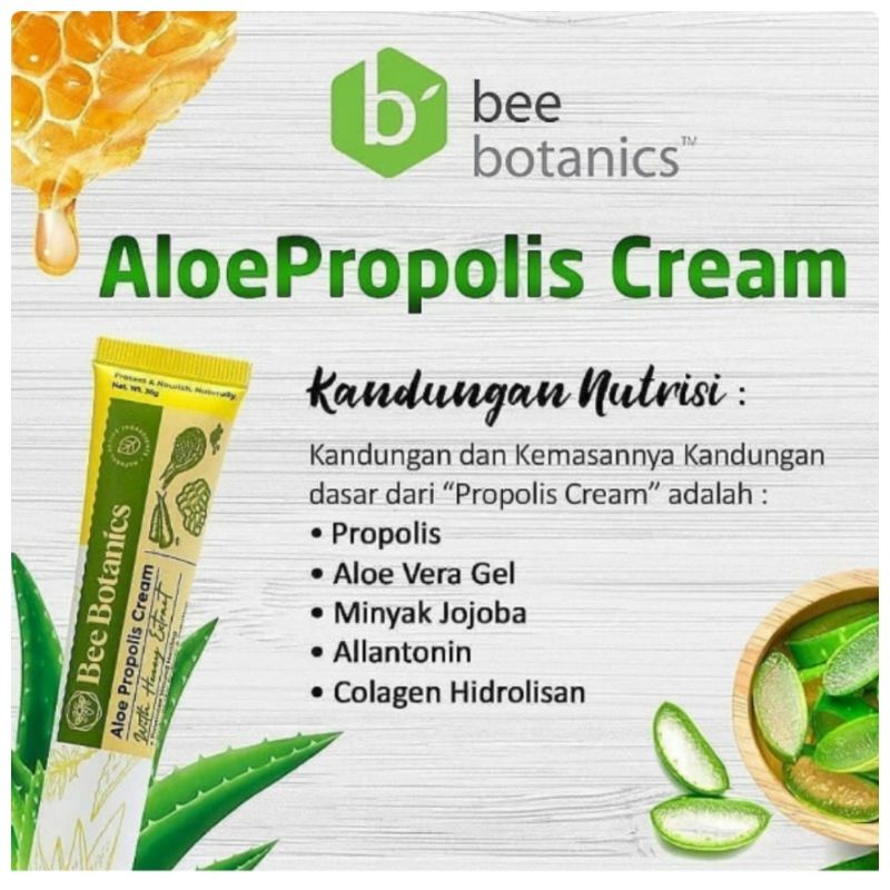 bee botanical aloe propolis cream
