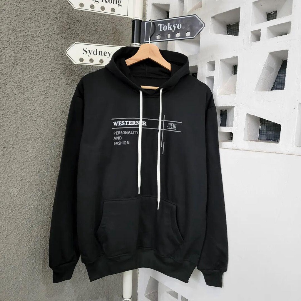 Hoodie Sweater WESTERNER bisa untuk jaket pria/wanita