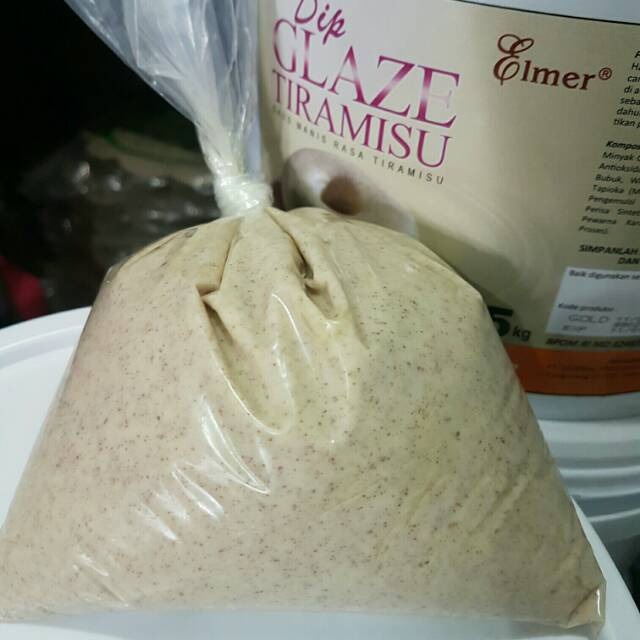 

Elmer Dip Glaze Tiramisu 250gr Selai Saus Manis untuk Lapisan Donat