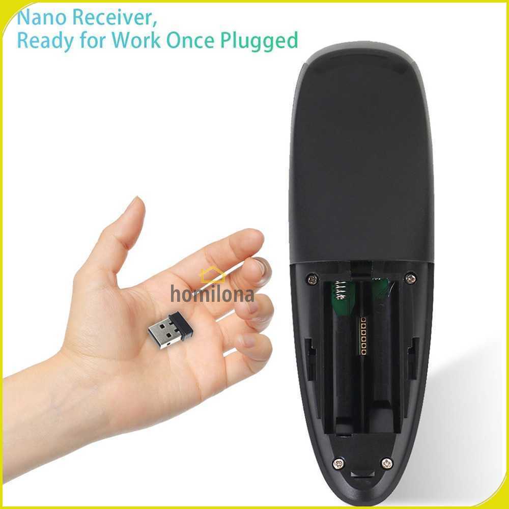 AVATTO Wireless Air Mouse 6 Axis Gyroscope 2.4GHz Voice Control - G10