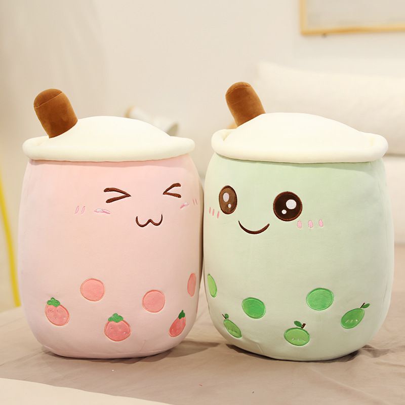 Teh24 /35 /50 /70cm Bubble Boba Cup Boneka Lembut Bantal Mewah Kawaii Cushion Cute