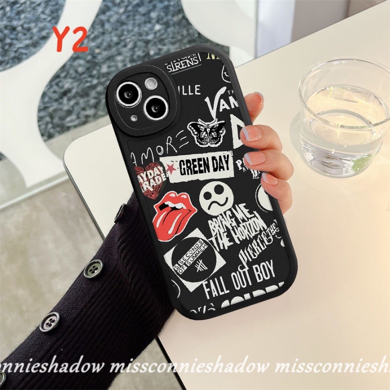 Case Kompatibel Untuk Samsung A04 A12 A13 A50 A03s A03 A32 A50s A23 A22 A53 A04s A52 A52s A73 A21s A30s A10s A20 A72 A71 A51 A11 A20s A31 Stiker Label Huruf Kupu-Kupu Soft Case