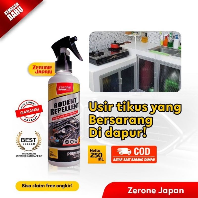 Zerone Japan Pengusir Tikus Rumah Anti Tikus Untuk Mobil Rodent Repellent